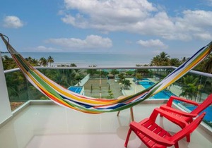 Magico Apartamento Frente al Mar 3 Habitaciones AR44