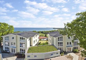 mit Meerblick und Balkon, gratis Nutzung vom AHOI Erlebnisbad und Sauna in Sellin - Meeresblick FeWo 67