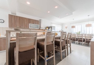 Modern 4 BD villa with heated pool for up to 8 guests near Zadar