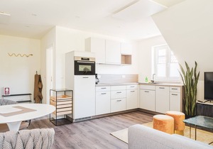 Modern accommodation close to the beach.