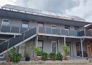 Modern furnished vacation apartment (49 m²) for up to 4 people with whirlpool bathtub