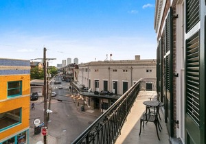 Modern Marigny Apt with Balcony & views of The French Quarter.