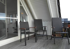 Modern vacation apartment with large balcony/loggia - Mühlenstrasse