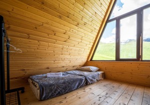Mountain View - A-Frame Cabin Ushguli