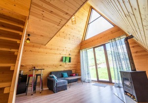 Mountain View - A-Frame Cabin Ushguli