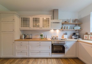 New, bright and friendly beach vacation apartment for up to 6 people with sauna