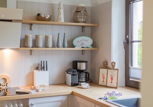 New, bright and friendly beach vacation apartment for up to 6 people with sauna