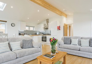 New in 2017. Spacious and luxurious lodge.