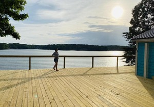 New Waterfront Cabin on the Large Sundeck #22 cabin