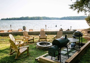 New Waterfront Cabin on the Large Sundeck #20 by RedAwning