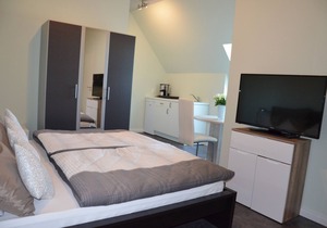 Newly built holiday apartment in a modern country style. 10 min bike path to the beach
