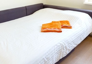 Newly renovated top floor apartment in a quiet street of the historic centre.