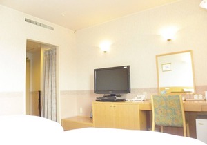 Nonsmoking spacious twin room LAN connection fre/Yonezawa Yamagata