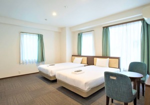 Nonsmoking Twin room Two people get along with /Yokohama Kanagawa