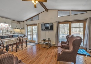 Nostalgic & Cozy Cabin- Steps to Pines Lake! Pet Friendly! cabin