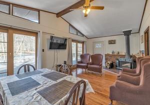 Nostalgic & Cozy Cabin- Steps to Pines Lake! Pet Friendly! cabin