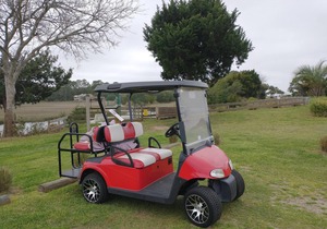 Ocean Front + Golf Cart + Private Deck = Sea Island Magic