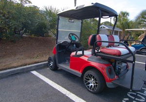 Ocean Front + Golf Cart + Private Deck = Sea Island Magic