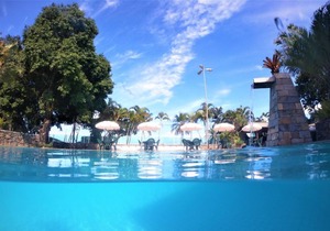 Oceanfront Condo, Wonderful Landscape, with a Beautiful Sunset!