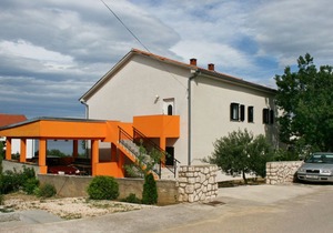 One bedroom apartment with balcony and sea view Novi Vinodolski (A-5514-b)