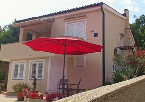 One bedroom apartment with terrace and sea view Čižići, Krk (A-5469-b)