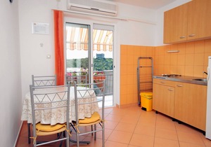 One bedroom apartment with balcony and sea view Senj (A-5569-b)