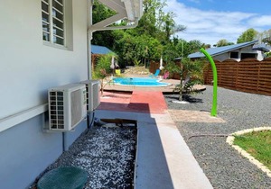 One bedroom appartement with shared pool, enclosed garden and wifi at Le Gosier - 2 km away from the beach