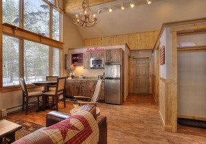 Oquossoc Suite #1 | A/C & Fireplace