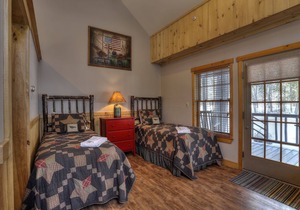 Oquossoc Suite #1 | A/C & Fireplace