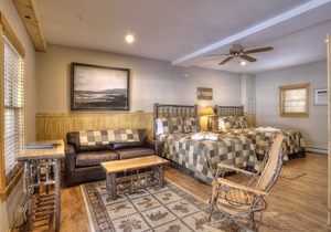 Oquossoc Suite #4 | A/C & Fireplace