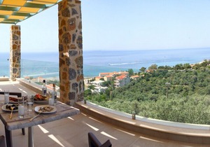 Ouzo Villas, 3BR villa at Ag. Isidoros Plomari Lesvos