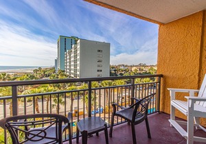 Oversized Ocean View Queen Suite - Caravelle Resort 410 - Sleeps 4 Guests!