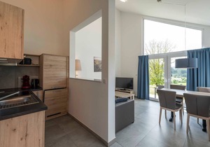 Panoramabungalow WD 15B - Panoramic bungalow (DH) in the holiday village at the Therme Obernsees