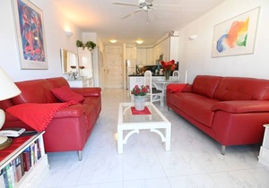 Parque Santiago 1-2 bed 2 bath-sea front-Pool view. step free access.