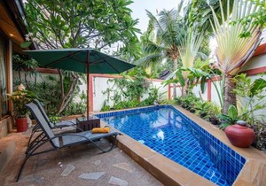Pattaya Bungalow I, Totally Private Pool
