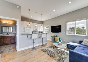 Private Ocean Beach Studio w/Ocean Views!