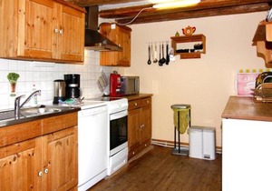 Reihenhäuser im Hafendorf Vieregge auf Rügen