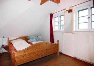 Reihenhäuser im Hafendorf Vieregge auf Rügen