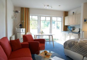 "Residenz Seeblick" Studio 22 mit Blick auf die Kreidefelsen