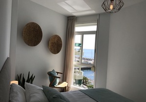 Right on the beach quiet apartment with a large terrace
