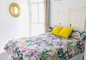 Right on the beach quiet apartment with a large terrace