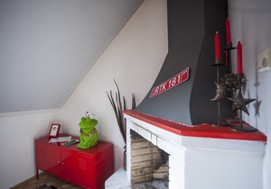 Roof apartment near city center