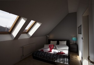 Roof apartment near city center