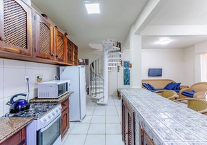 Seaside house, on Zimbros beach Air conditioning, Wi-Fi, for family.