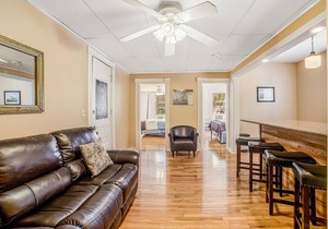 Second floor condo near Keuka Lake with city view, partial AC, and fast WiFi