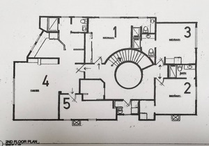 -SECOND FLOOR of Santa Monica Luxury Roman Villa