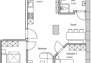 Seen-Apartment im Herrenhaus Rheinblick