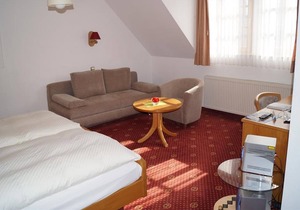 Single room, shower, WC, non-smoking - Hotel-Restaurant St. Martiner Castell