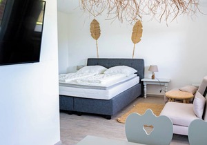 Sit back and relax - in this quiet, stylish accommodation.