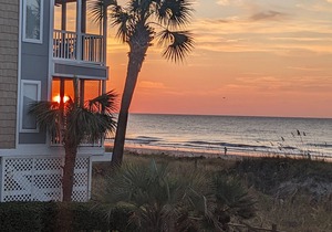 Sit Back and Relax.enjoy the spectacular view from the screened porch!